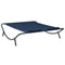 Loungebed stof blauw
