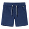 Kindershorts met trekkoord 140 donkerblauw