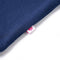 Kindershirt met hondenprint 128 marineblauw