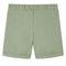 Kindershorts met trekkoord 116 lichtkaki