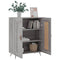 Dressoir 69,5x34x90 cm bewerkt hout grijs sonoma eikenkleurig