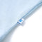 Kindershirt met busjesprint 92 lichtblauw
