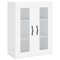 Wandkast 69,5x34x90 cm bewerkt hout wit