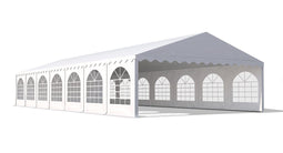 Professionele Partytent PVC 6x14x2,3 mtr in Wit