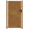 Poort 105x180 cm cortenstaal