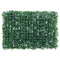Hek met kunstheester6 st 40x60 cm groen