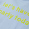 Kindershirt 104 lichtblauw