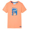 Kindershirt met korte mouwen 116 neonoranje