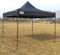 Partytent Easy Up 3 x 3 meter met zijwanden in Zwart