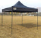 Partytent Easy Up 3 x 3 meter met zijwanden in Zwart