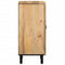Bijzetkast 40x33x75 cm massief mangohout