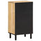 Bijzetkast 40x33x75 cm massief mangohout