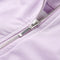 Kindervest met capuchon 140 lila