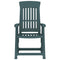 Tuinstoelen 2 st verstelbaar PP groen