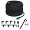 Druppelslang 0,6'' 100 m rubber zwart