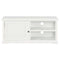 Tv-meubel 90x30x40 cm hout wit