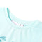 Kindershirt 104 lichtzeeblauw