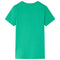 Kindershirt met voetbalprint 104 groen