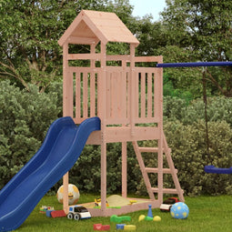Speeltoren met ladder 53x110x214 cm massief grenenhout