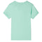Kindershirt met korte mouwen 128 lichtgroen
