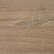 FMD Salontafel verplaatsbaar 70x70x36 cm eikenkleurig en glanzend wit