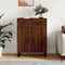 Dressoir 69,5x34x90 cm bewerkt hout bruineikenkleurig