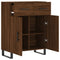 Dressoir 69,5x34x90 cm bewerkt hout bruineikenkleurig
