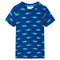 Kindershirt 104 donkerblauw