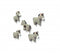 Trendform Magnetische Ezel - set van 5 grijs