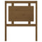 Hoofdbord 80,5x4x100 cm massief grenenhout honingbruin