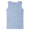 Kindertopje 140 gemleerd blauw