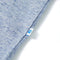 Kindertopje 140 gemleerd blauw