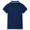 Kinderpoloshirt 140 marineblauw