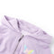 Kindervest met capuchon 128 lila