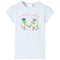 Kindershirt 140 lichtblauw