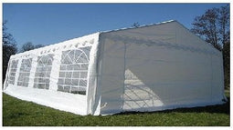 Classic Plus Feesttent PVC 3x10x2 mtr in Wit