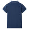 Kinderpoloshirt 116 donkerblauw