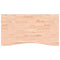 Bureaublad 110x(55-60)x2,5 cm massief beukenhout