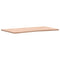 Bureaublad 110x(55-60)x2,5 cm massief beukenhout
