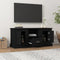 Tv-meubel 100x35,5x45 cm bewerkt hout zwart