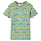 Kindershirt 128 lichtkakikleurig