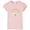 Kindershirt 116 lichtroze
