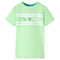 Kindershirt 140 neongroen