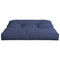 Palletkussen 80x80x12 cm stof marineblauw