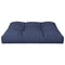 Palletkussen 80x80x12 cm stof marineblauw