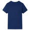 Kindershirt 116 donkerblauw