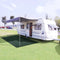 Tenttapijt 400x800 cm HDPE donkergroen