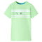 Kindershirt 92 neongroen