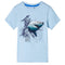 Kindershirt 104 lichtblauw