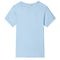 Kindershirt 104 lichtblauw